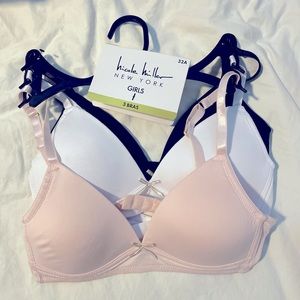 Nicole Miller wireless bras.